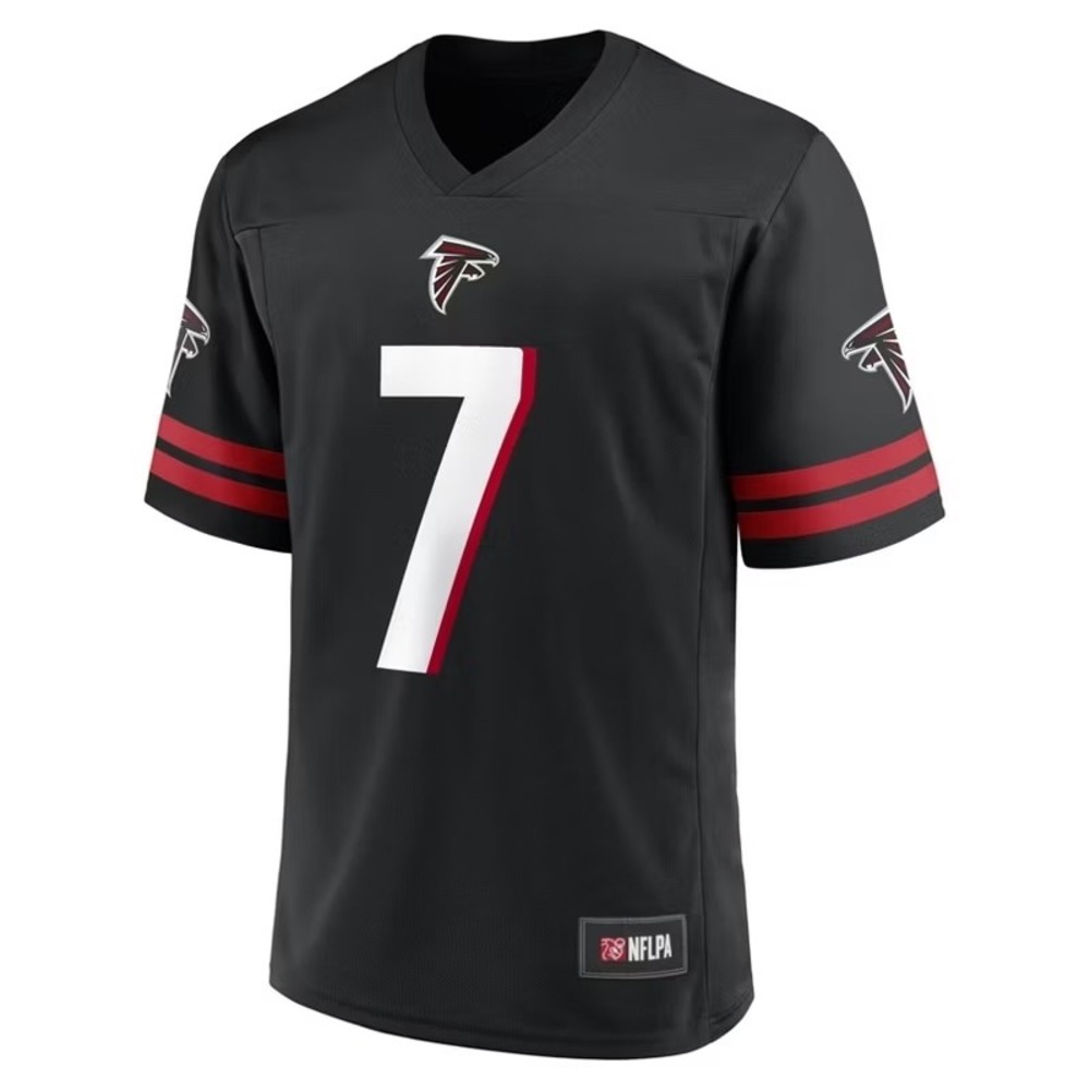 Atlanta Falcons Robinson 7 NFL Jersey Womens Black Red Size XL NWT
